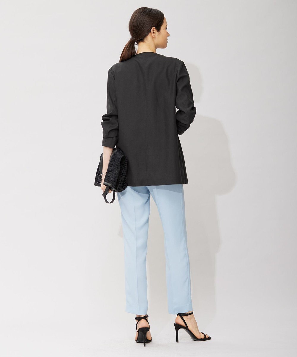 ICB 【接触冷感・UVケア・速乾・洗える】FluidBackSatin ドロストパンツ 