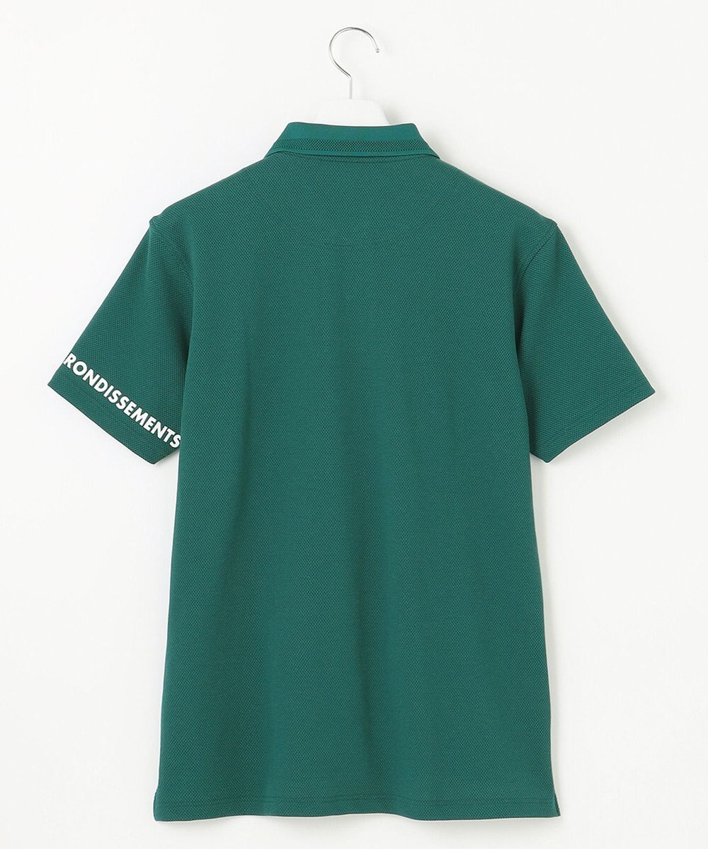 23区GOLF 【MEN【】吸水速乾・UVケア】グラフィカル ポロシャツ 