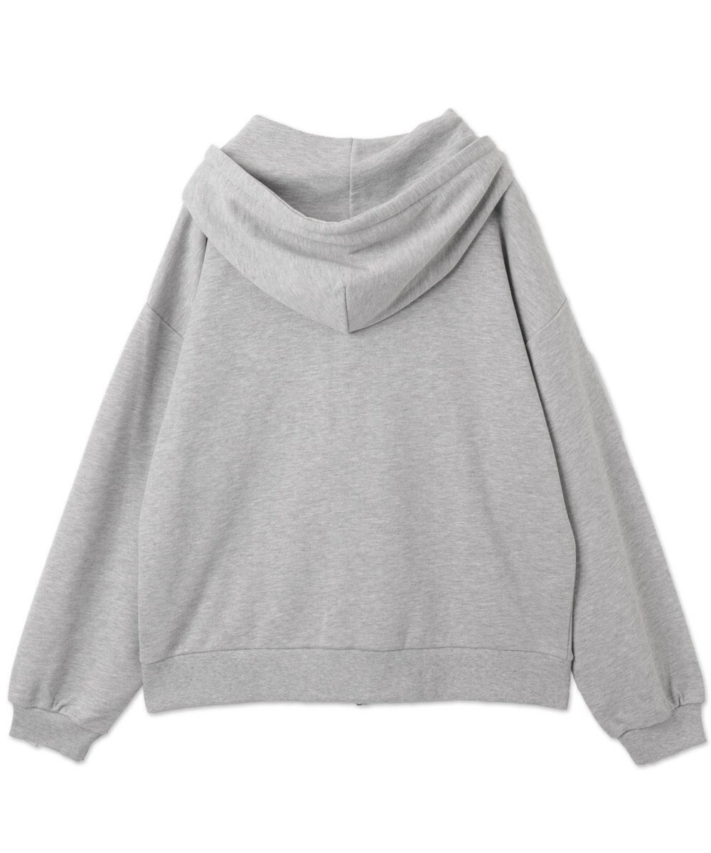 WEGO ナンバリングビッグジップパーカー 