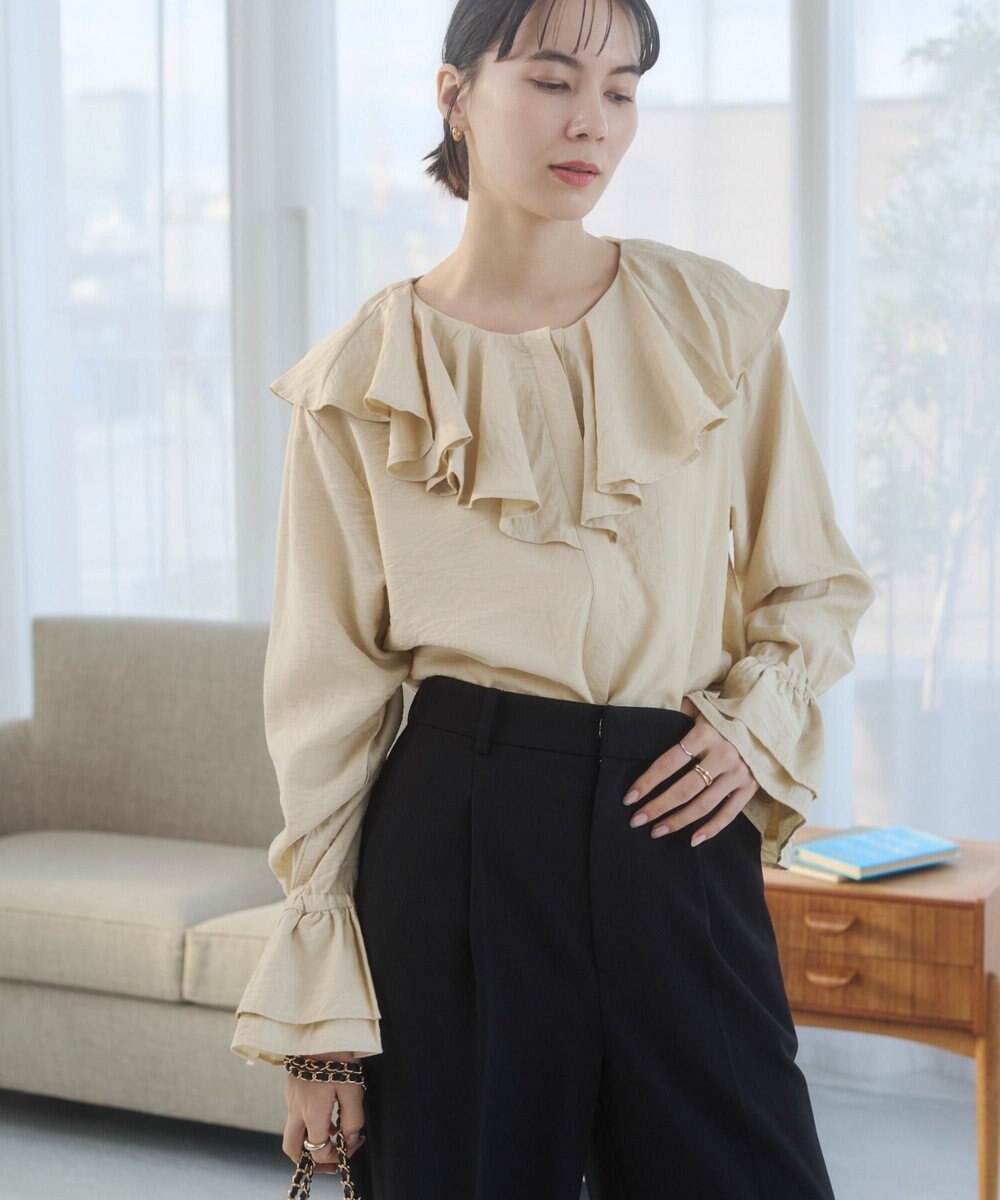 WEGO 【ANGIE VINTAGE】ラッフルブラウス 