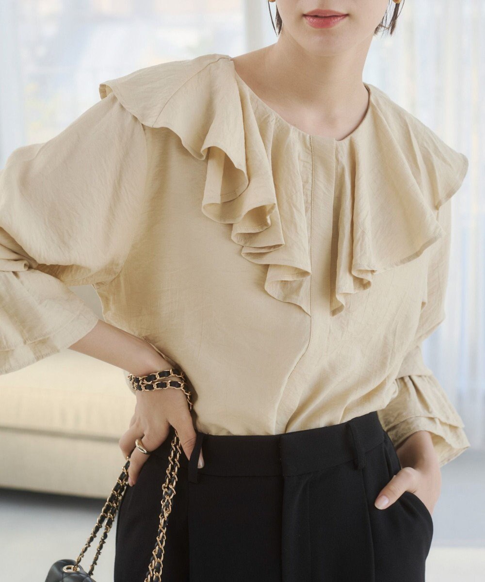 WEGO 【ANGIE VINTAGE】ラッフルブラウス 