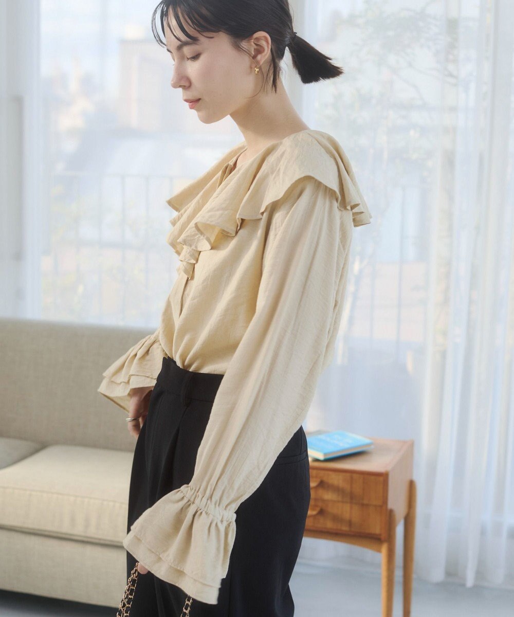 WEGO 【ANGIE VINTAGE】ラッフルブラウス 