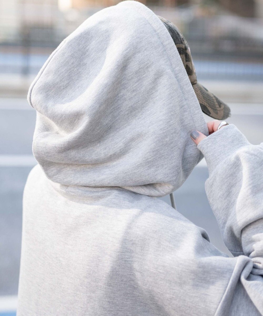 WEGO ナンバリングビッグジップパーカー 