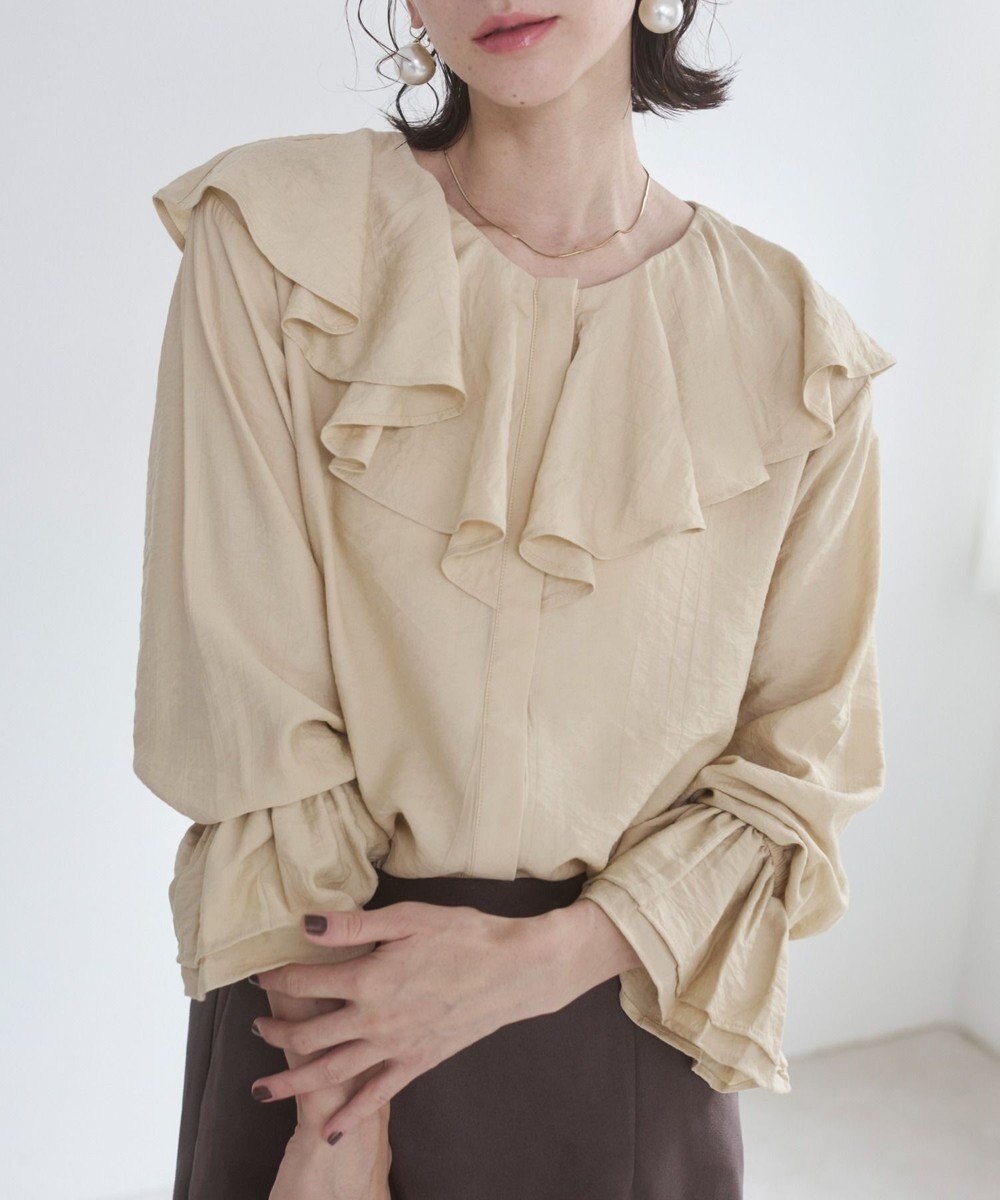 WEGO 【ANGIE VINTAGE】ラッフルブラウス 