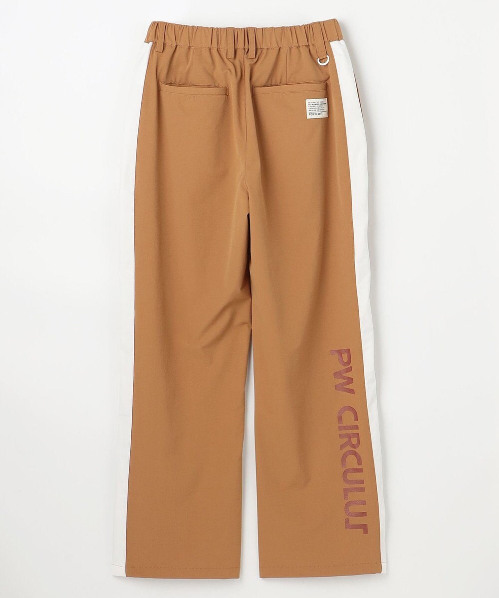 PW CIRCULUS 【WOMEN】サイドラインストレートワイドパンツ ゴルフウェア レディース 