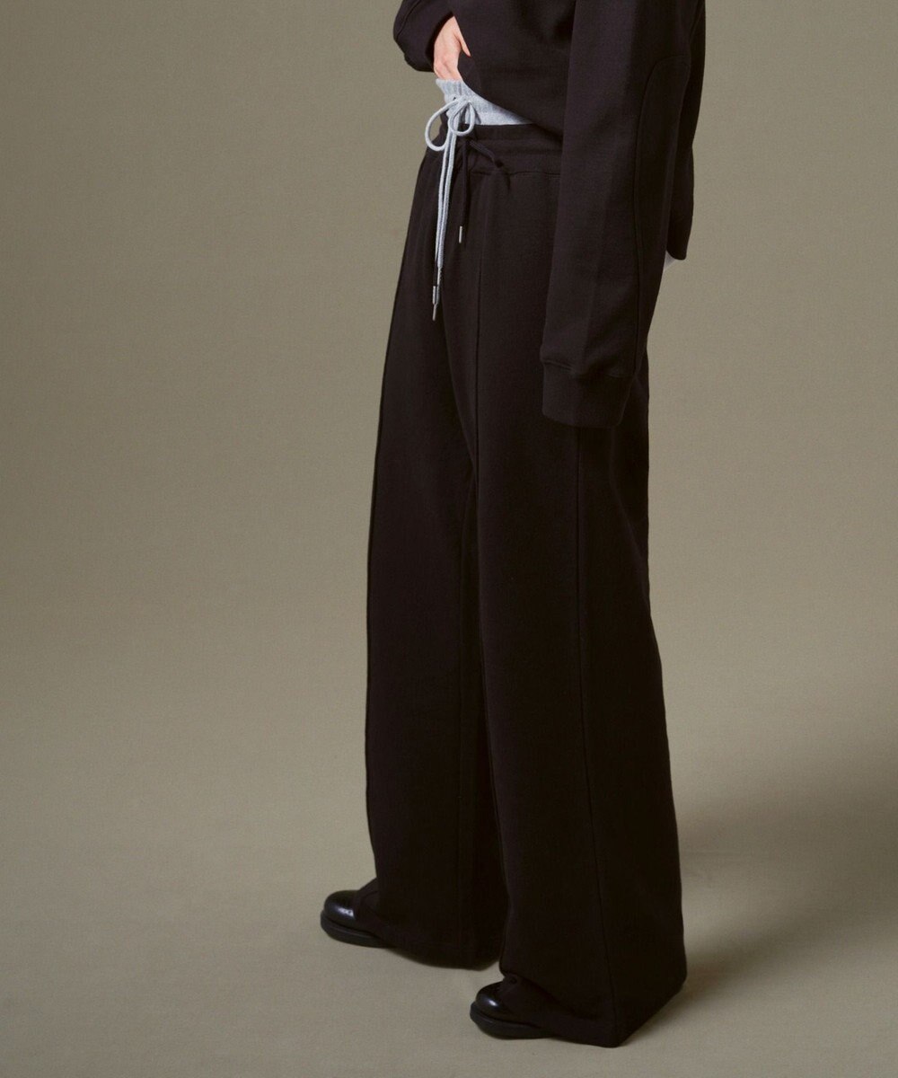 WEGO 【ウエストゴム】スウェットフレアパンツ 