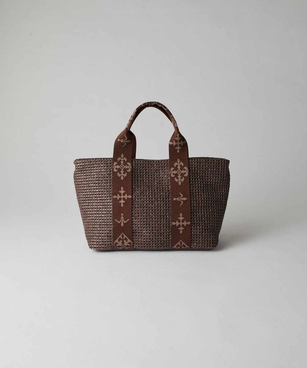 russet ナイロンラフィアデイリーミニトートバッグ(CE-1712) 