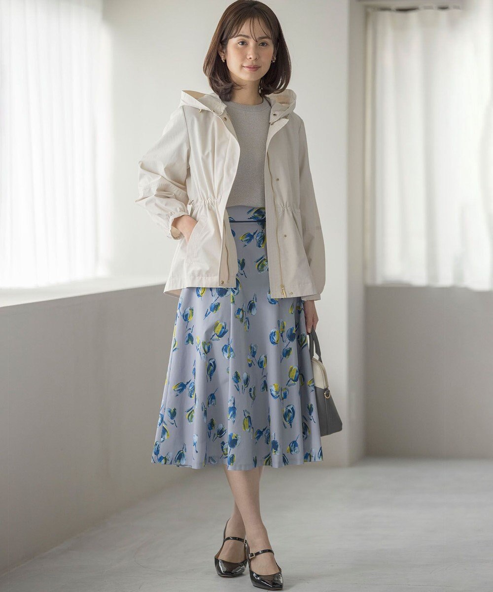 組曲 L 【2WAY】フード付き ライトアウター 