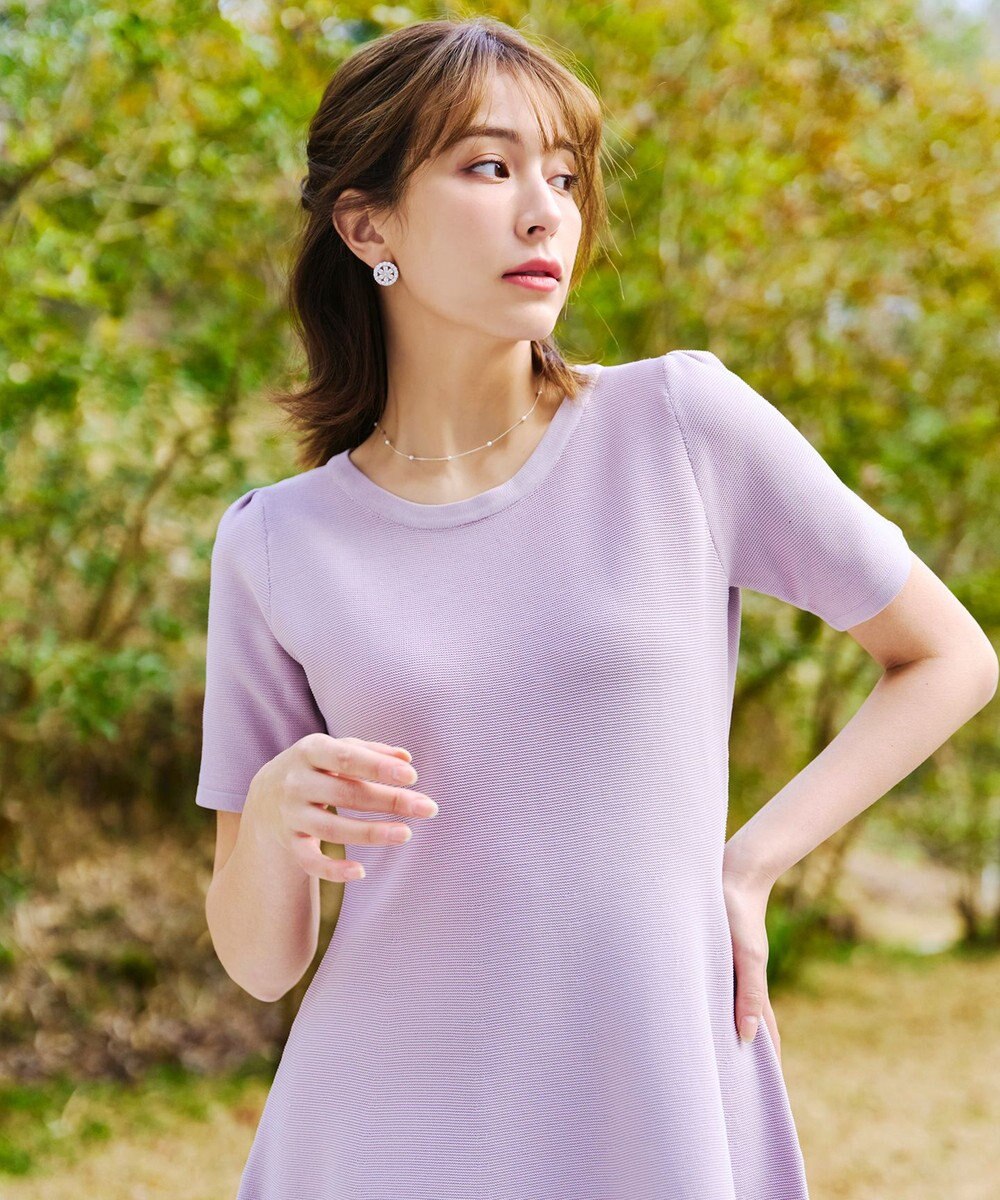 Tiaclasse リッチフラワーサークルピアス 