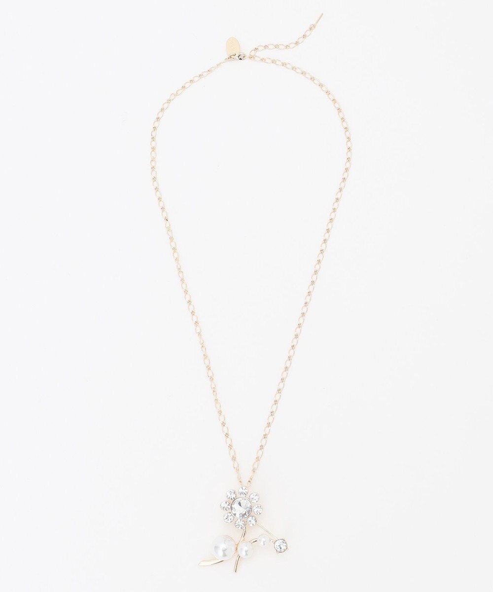 TOCCA DAISY FLOWER BROOCH NECKLACE 2WAY ブローチネックレス 