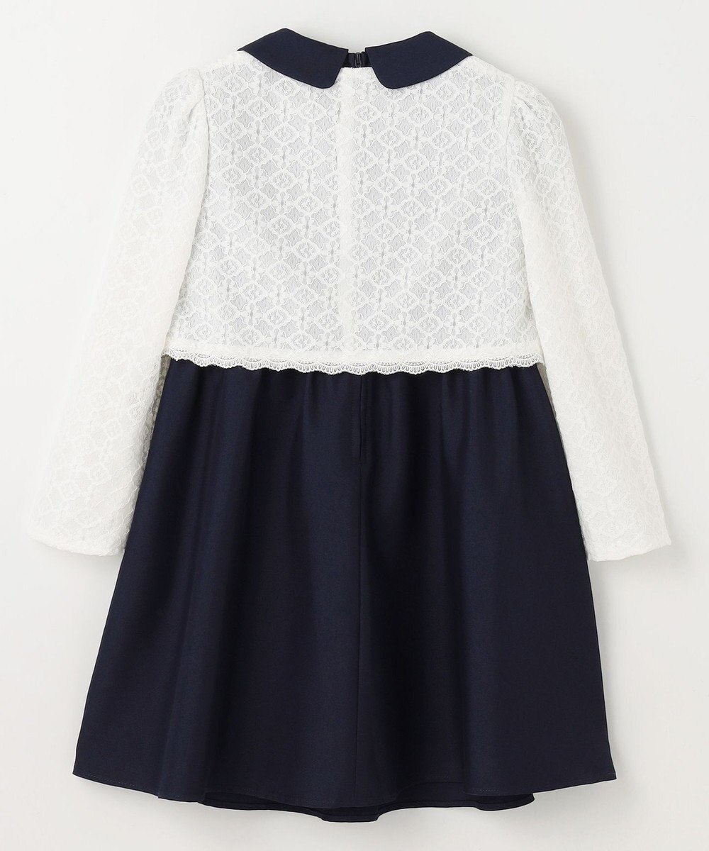 組曲 KIDS 【110-140㎝】レーシージャケット＆ワンピース セット 