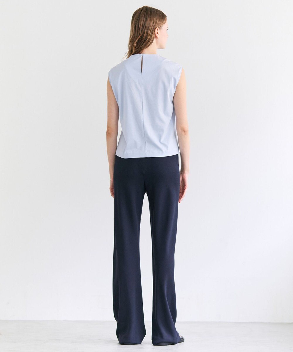 BEIGE， FLEUR / ドレープ イージーワイドパンツ 