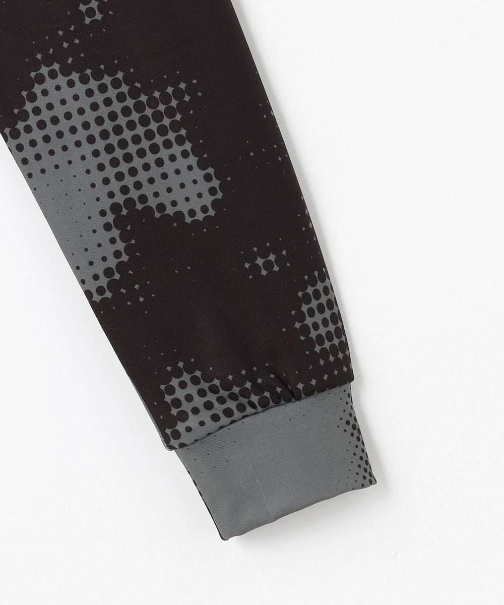 PW CIRCULUS 【裏起毛であたたか】【WOMEN】Dot camouflage ロングスリーブモックネックT  ゴルフウェア レディース 