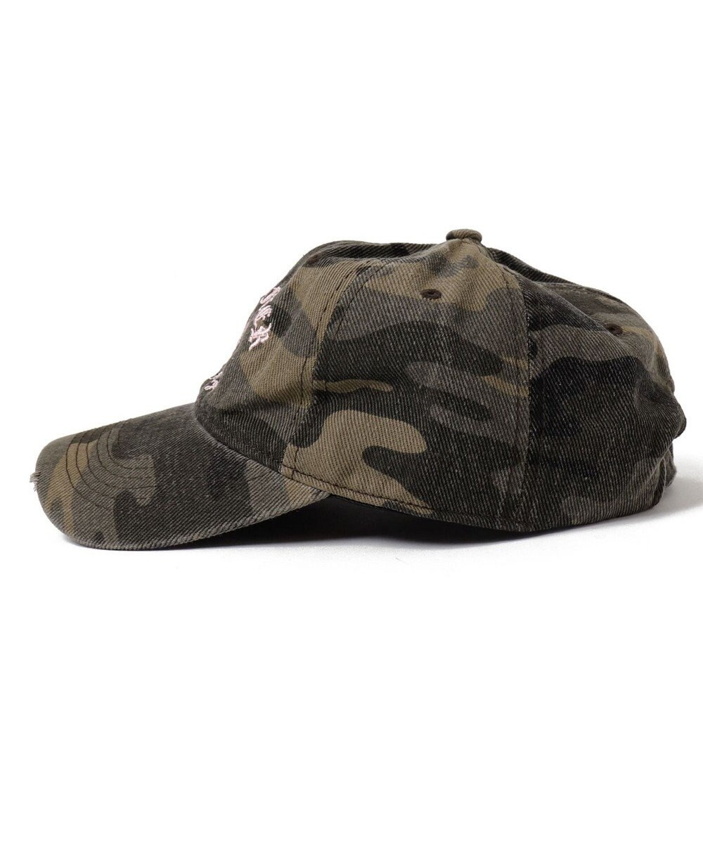 WEGO クロス刺繍カモフラキャップ 