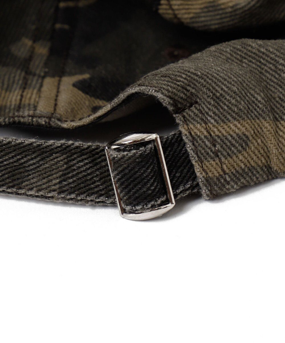 WEGO クロス刺繍カモフラキャップ 