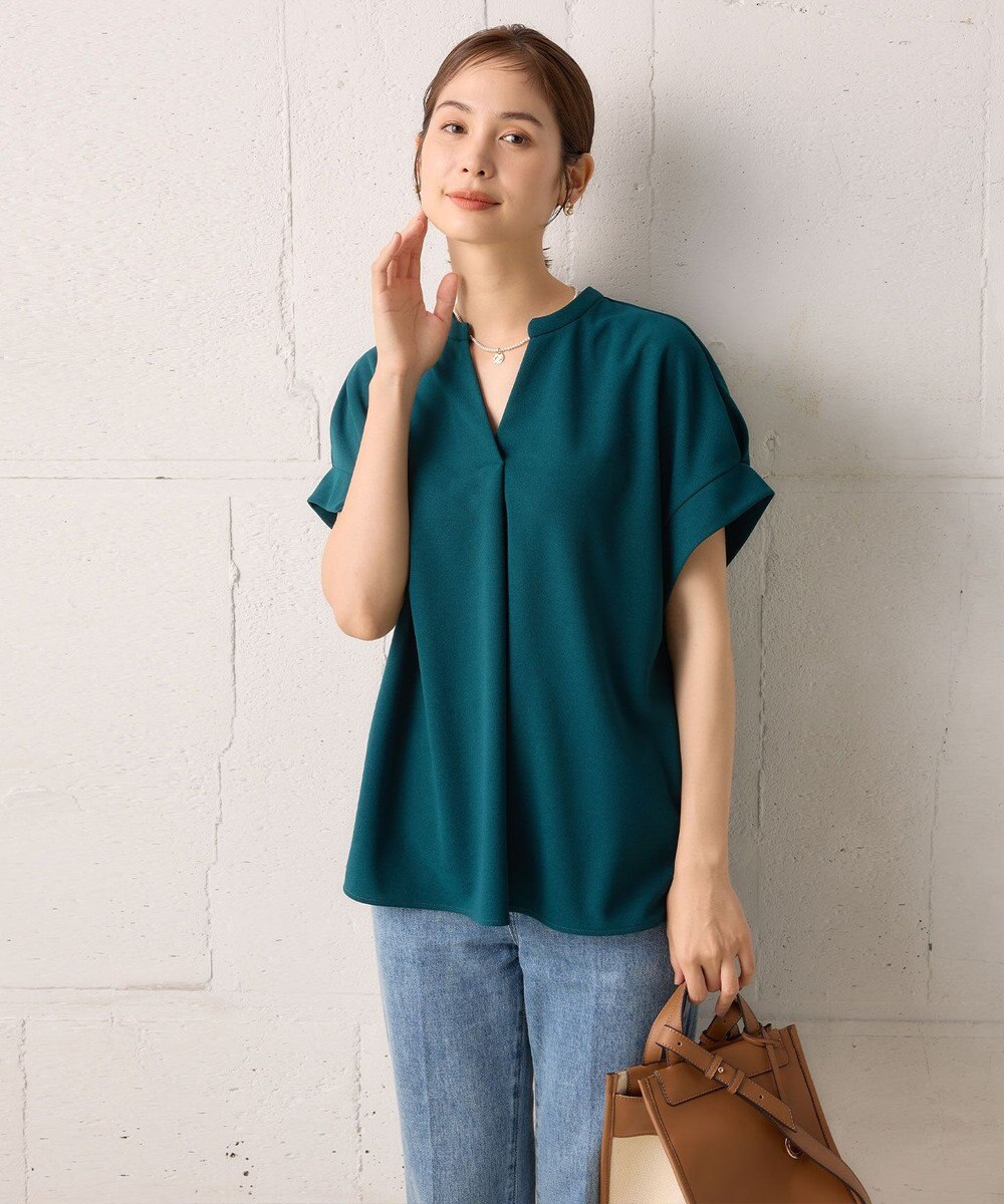 組曲 S 【WEB限定】ライトジョーゼットスキッパー ブラウス 