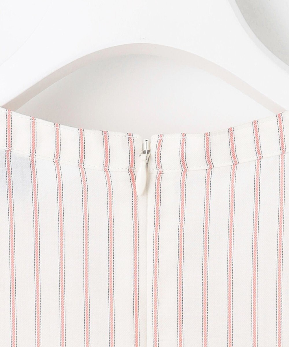 J.PRESS LADIES S 【洗える】ウォッシャブルキュプラツイル キーネック ブラウス 