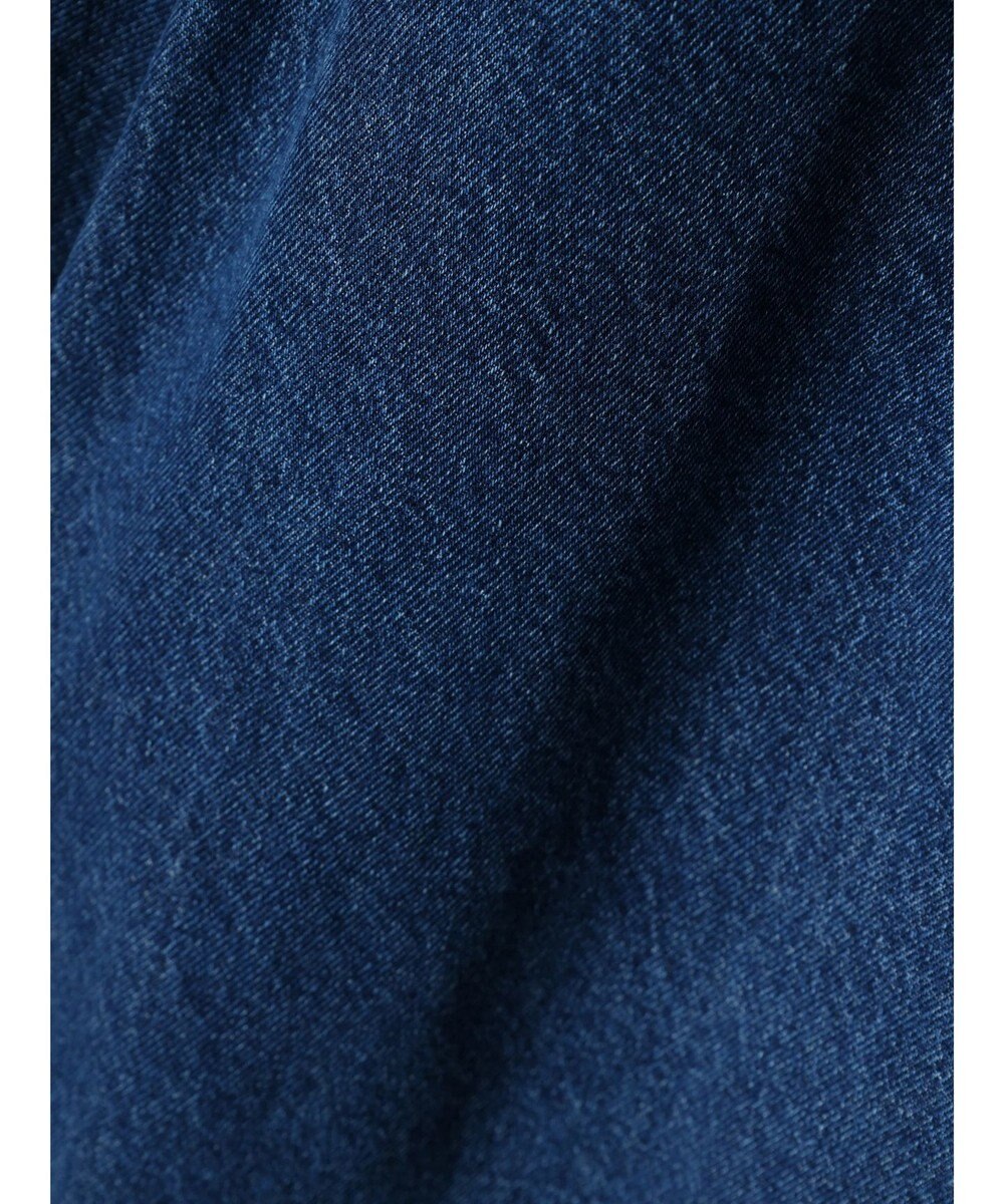 earth music&ecology タックワイドデニムパンツ 