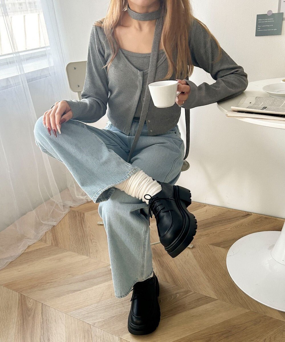 WEGO レースアップシューズ 