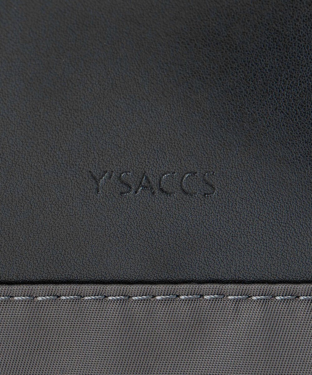 Y'SACCS ナイロン×リサイクルレザー　コンビマルチリュック 
