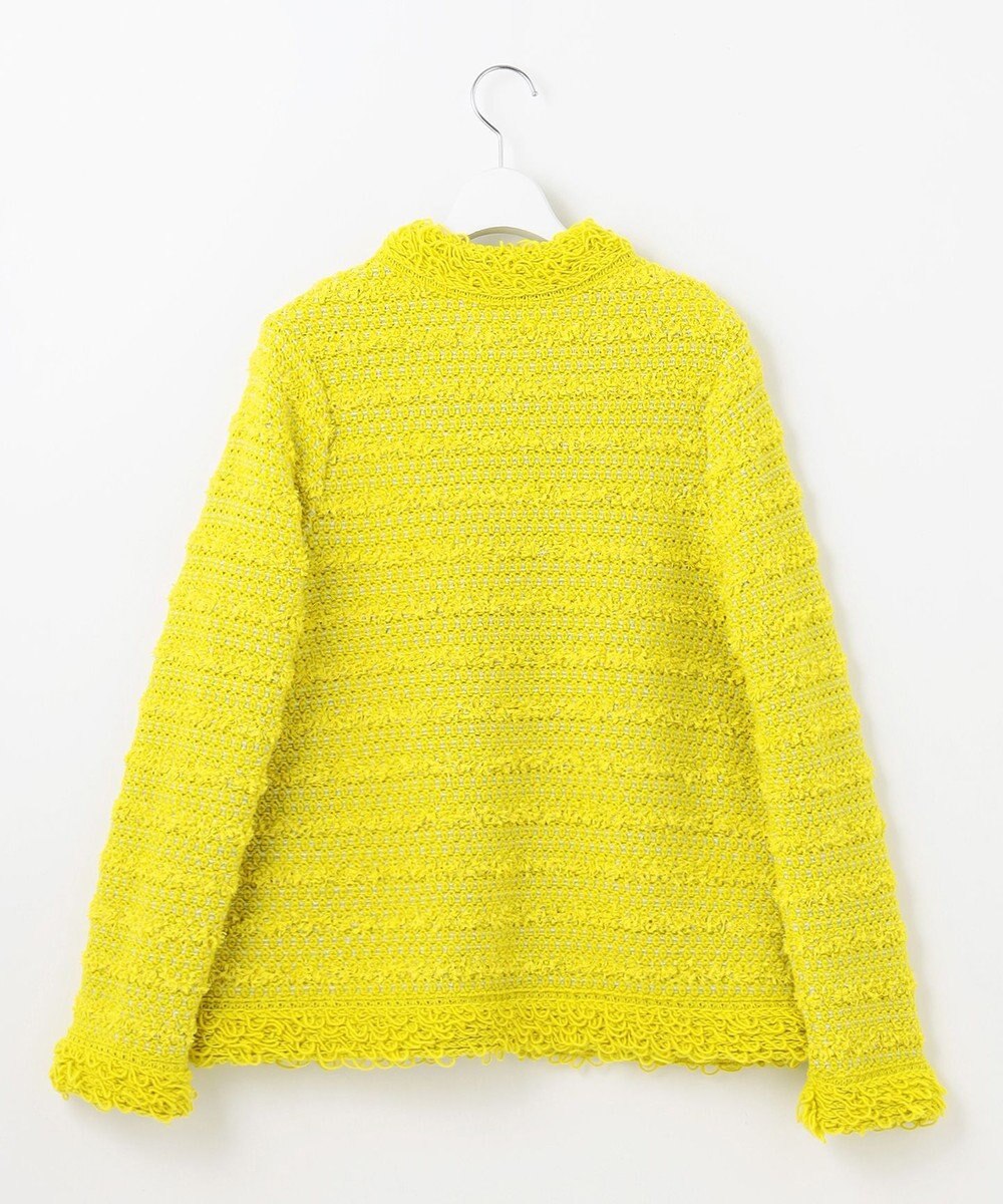 自由区 【カトリエムブーケ】Tweed melange フリンジジャケット 