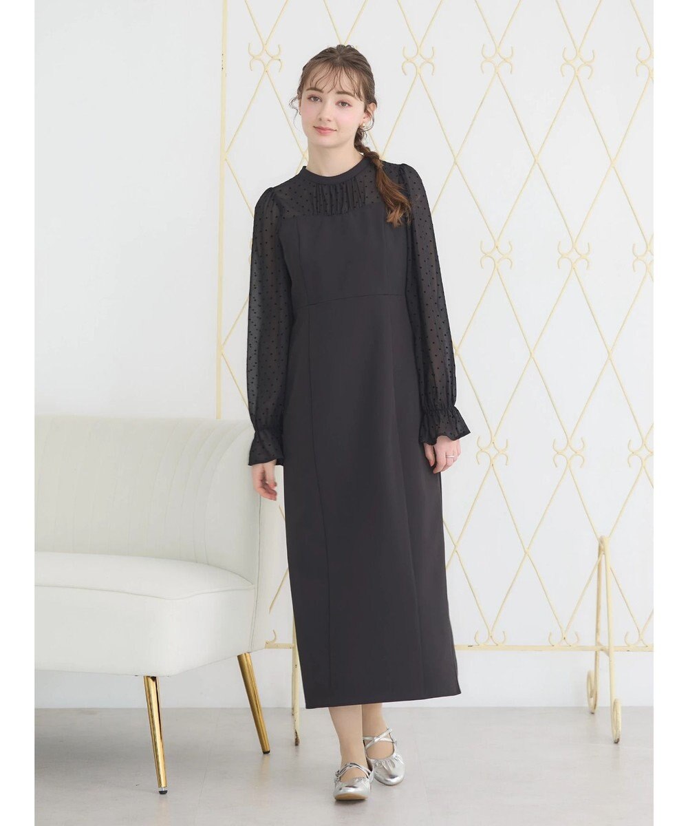 earth music&ecology シアードットドッキングワンピース 