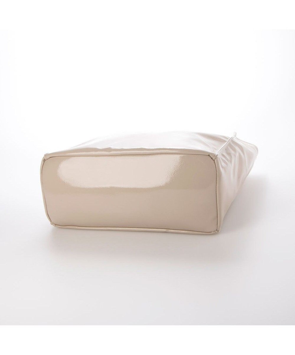 UNBILLION カシュカシュ cachecache / ソフトエナメルスクエア手提げトート 