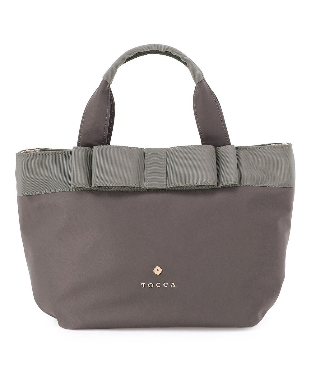TOCCA 【新色登場・大人百花掲載】RIBBON BRICK TOTE M トートバッグ M 