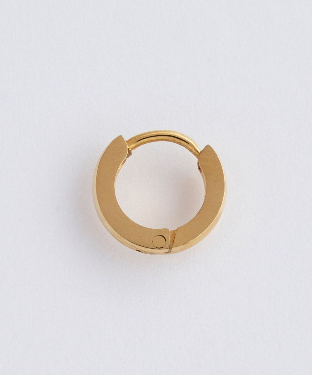 Phoebe 【金属アレルギー対応】ワンタッチメタルフープミニピアス(片耳)/サージカルステンレス ゴールド 