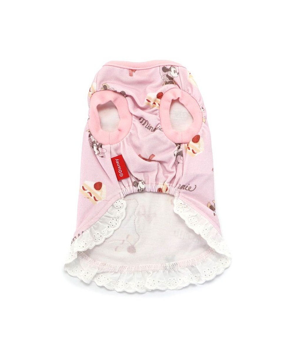 PET PARADISE ディズニー ミニーマウス  ペティヒート タンクトップ 苺 ケーキ柄 小型犬 