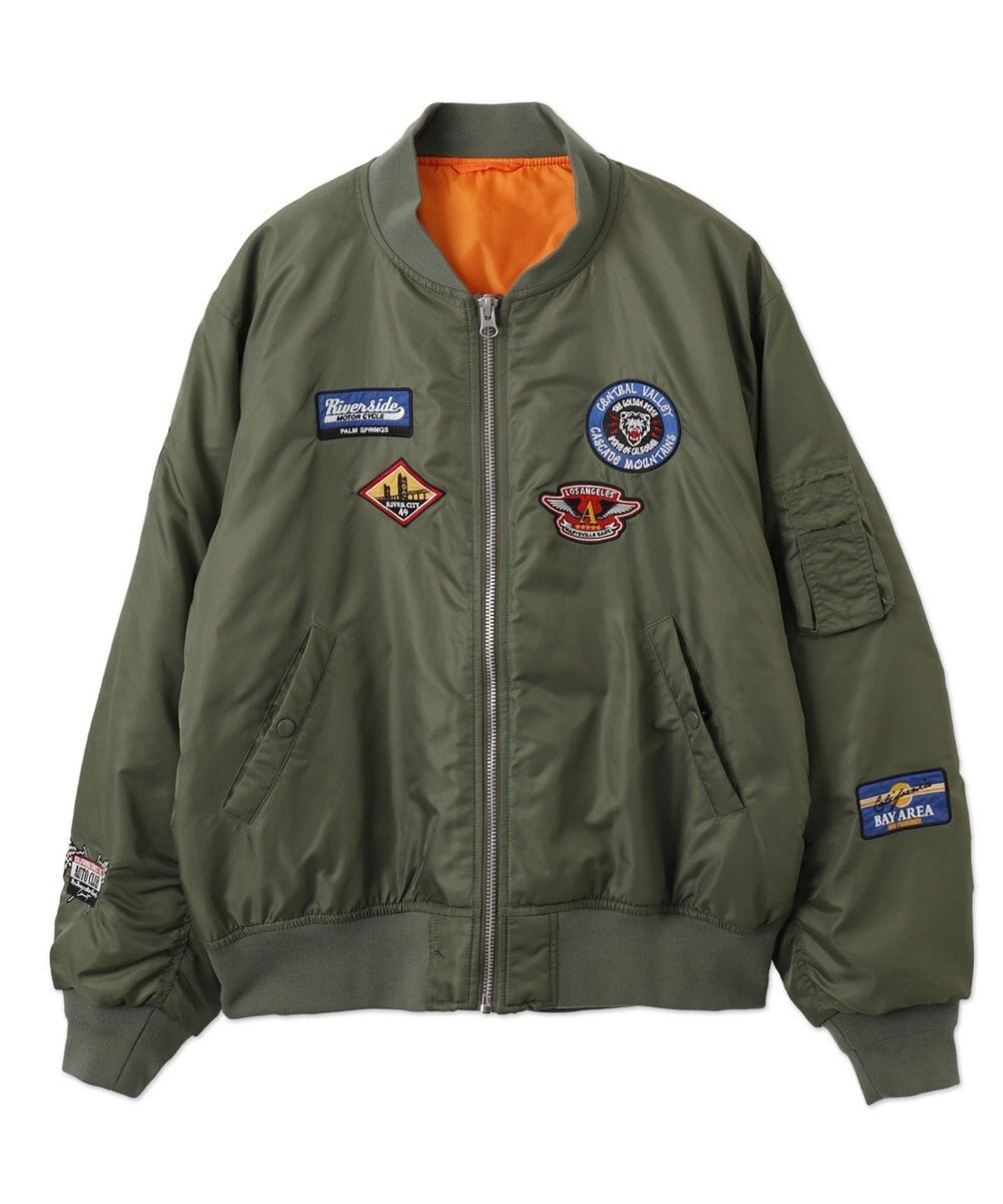 WEGO 【ユニセックス着用ITEM】パテッドワッペンMA－1 