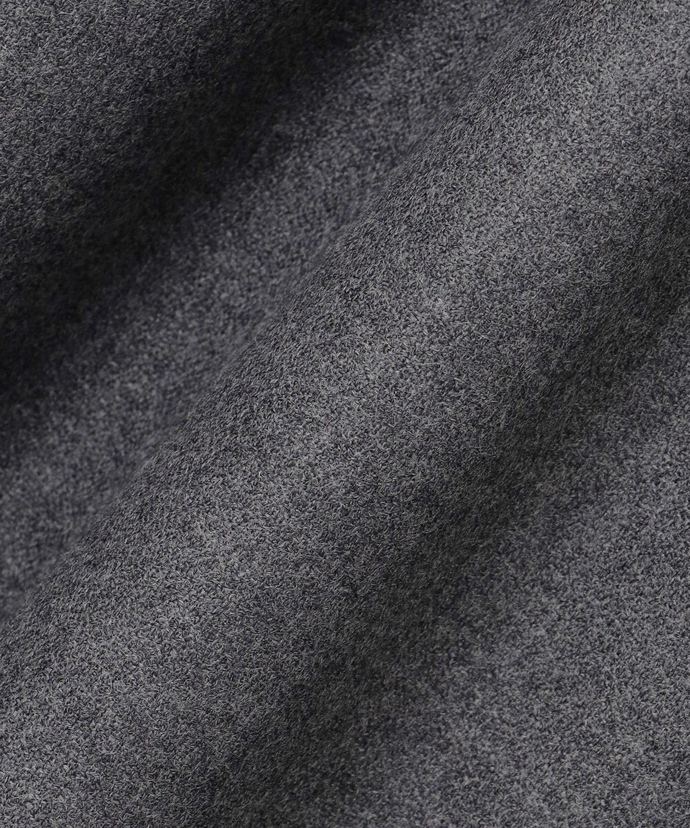 組曲 ウールジョーゼット スリットネックワンピース 