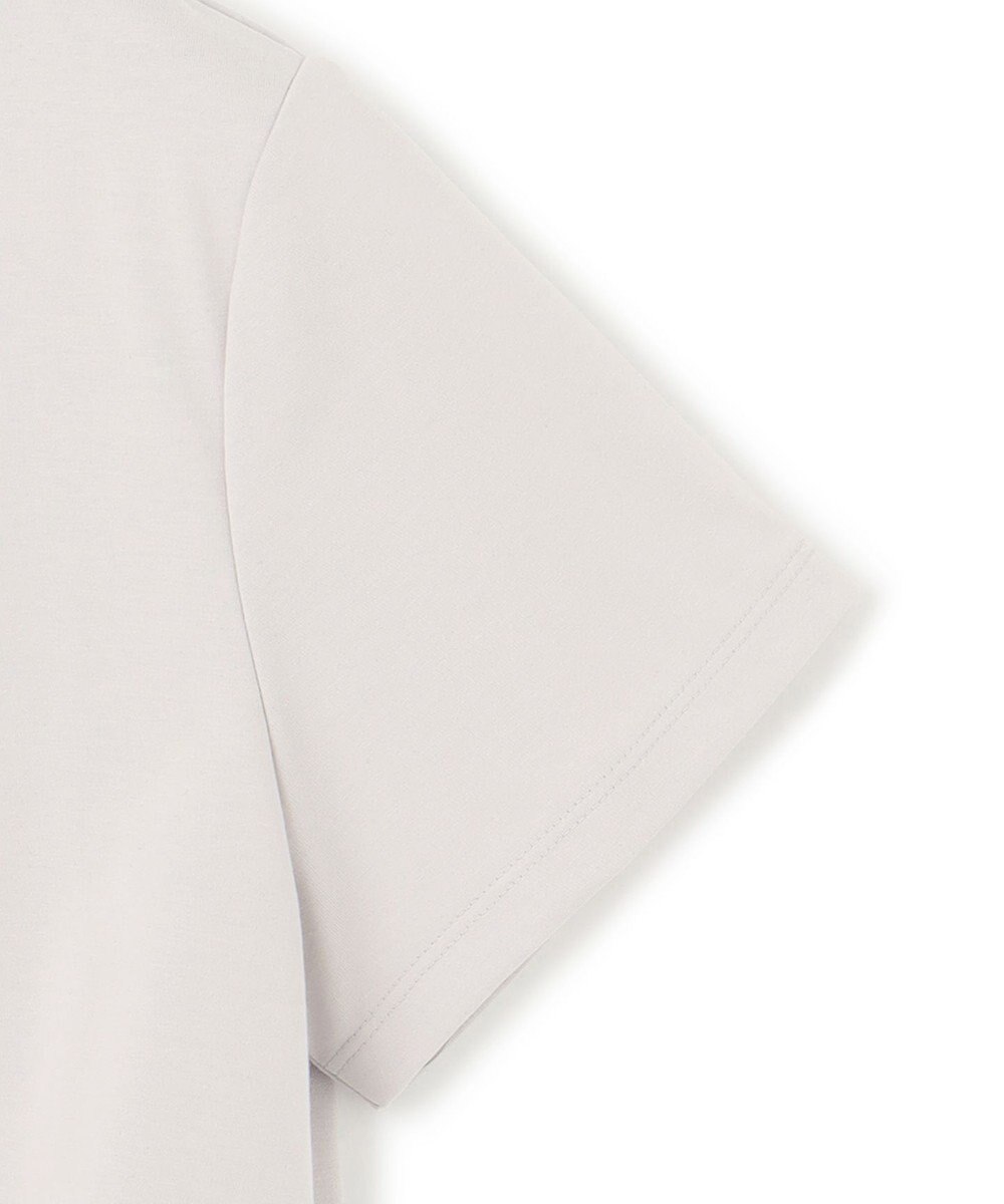 ICB 【洗える】 スーペリアジャージー Uネック半袖プルオーバー 