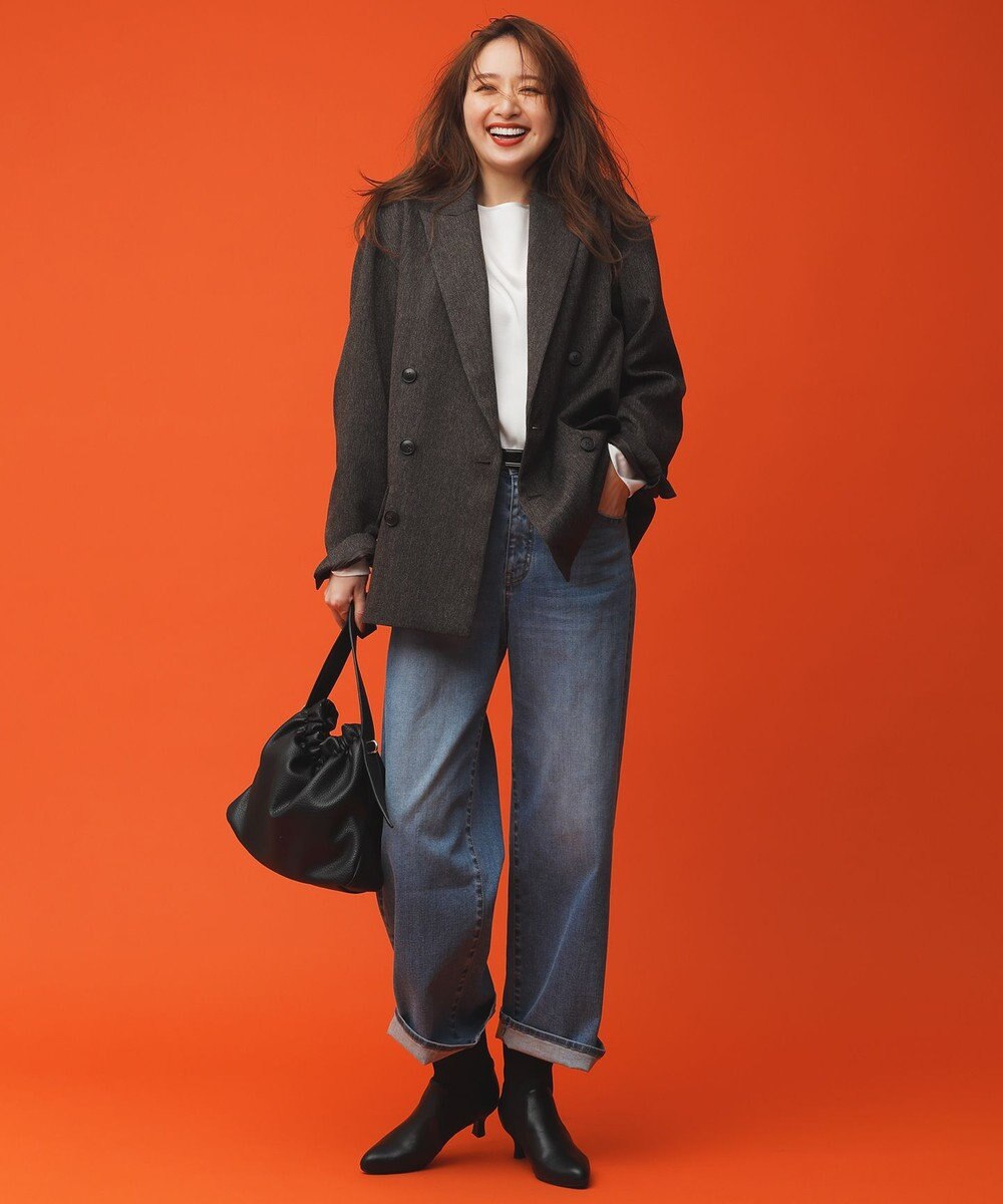 uncrave 【手洗い可】ウォッシャブル ツイード ジャコット（uncrave STANDARD） 