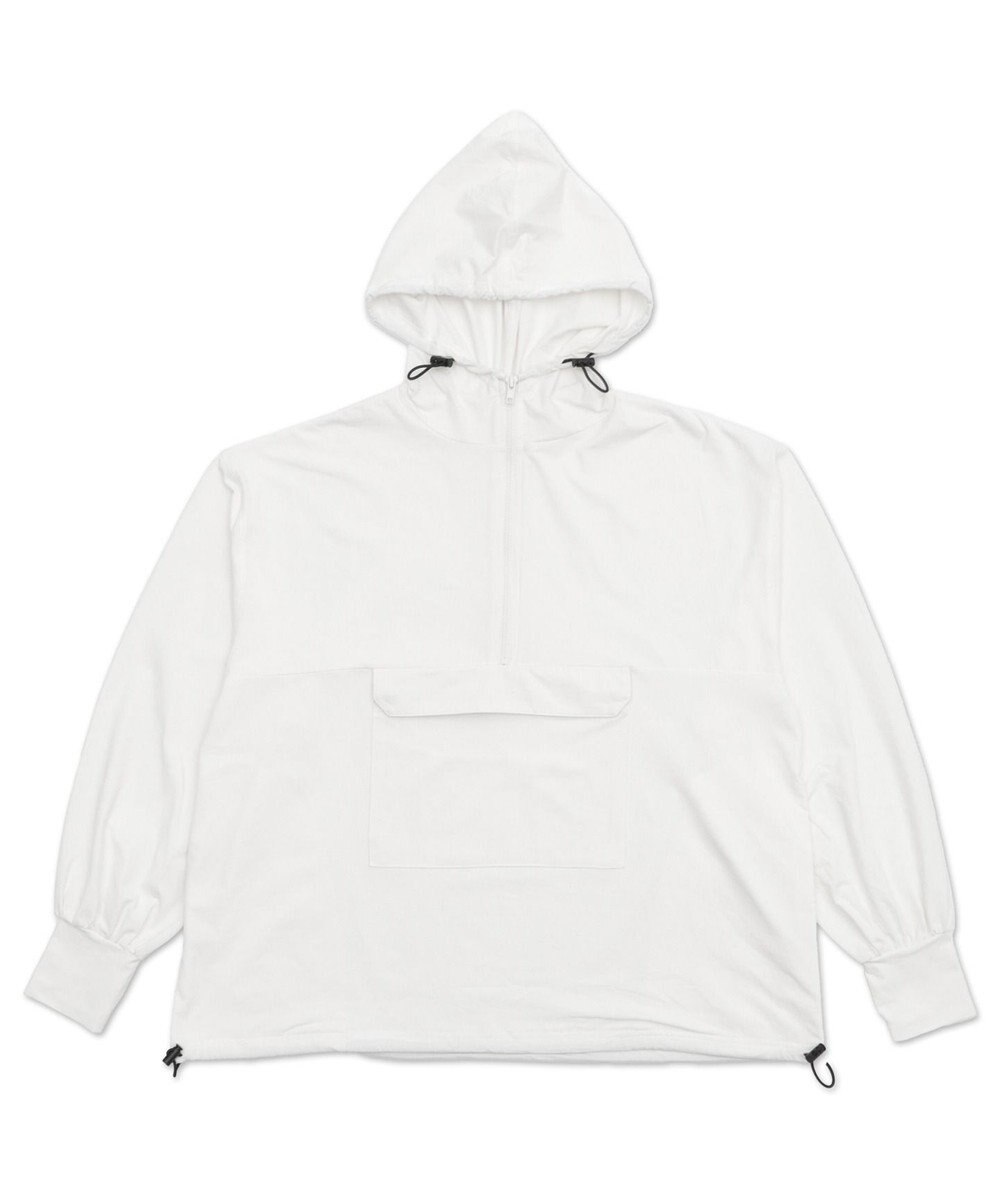 WEGO 【UVカット/吸水速乾/水陸両用/ラッシュガード】ハーフジップアノラックパーカー 