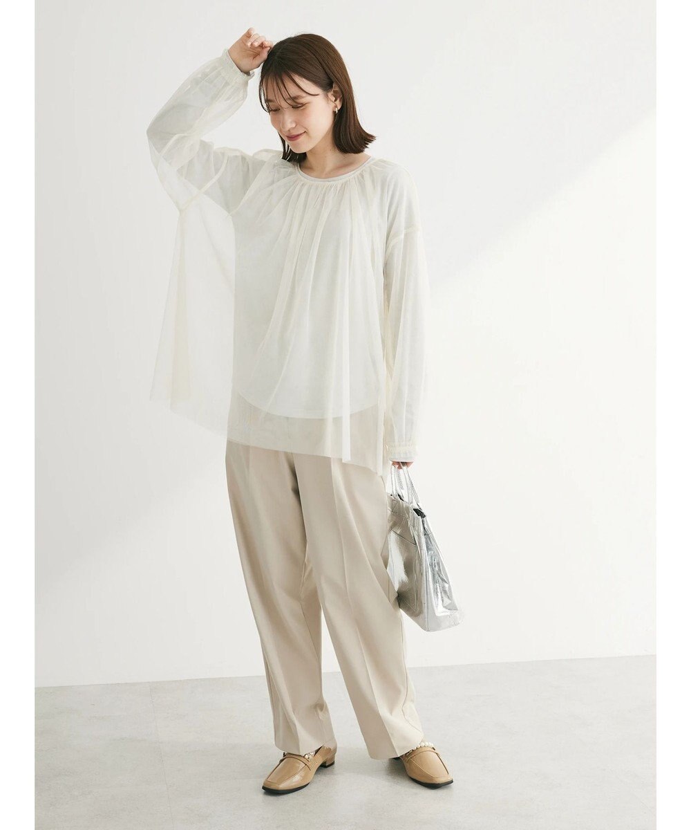 Green Parks ２ＷＡＹチュールギャザープルオーバー 