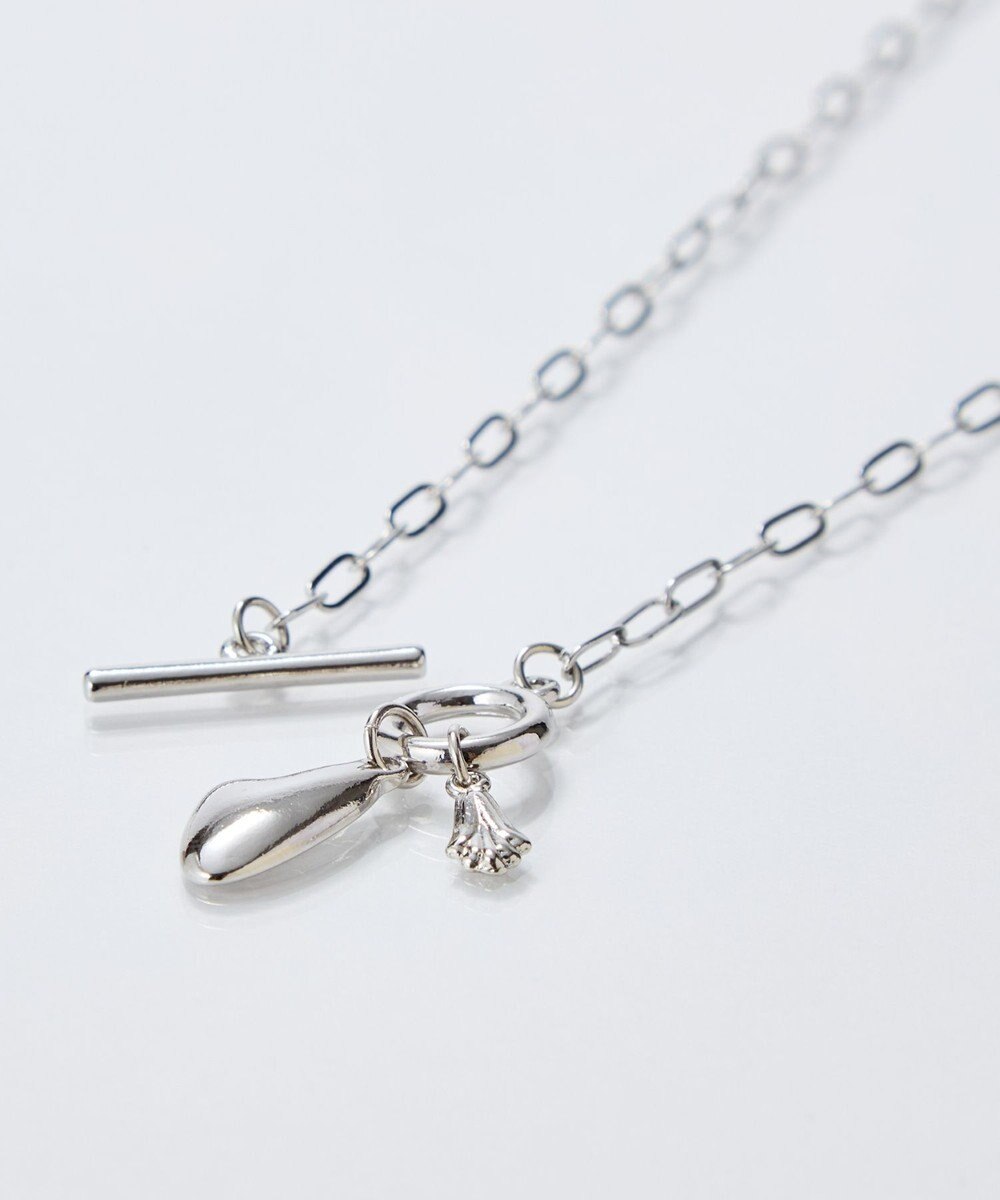 Phoebe ハートプレートチョーカーネックレス　シルバー/40cm 