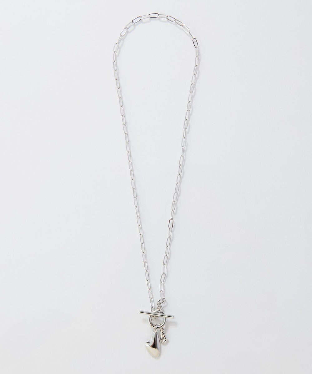 Phoebe ハートプレートチョーカーネックレス　シルバー/40cm 