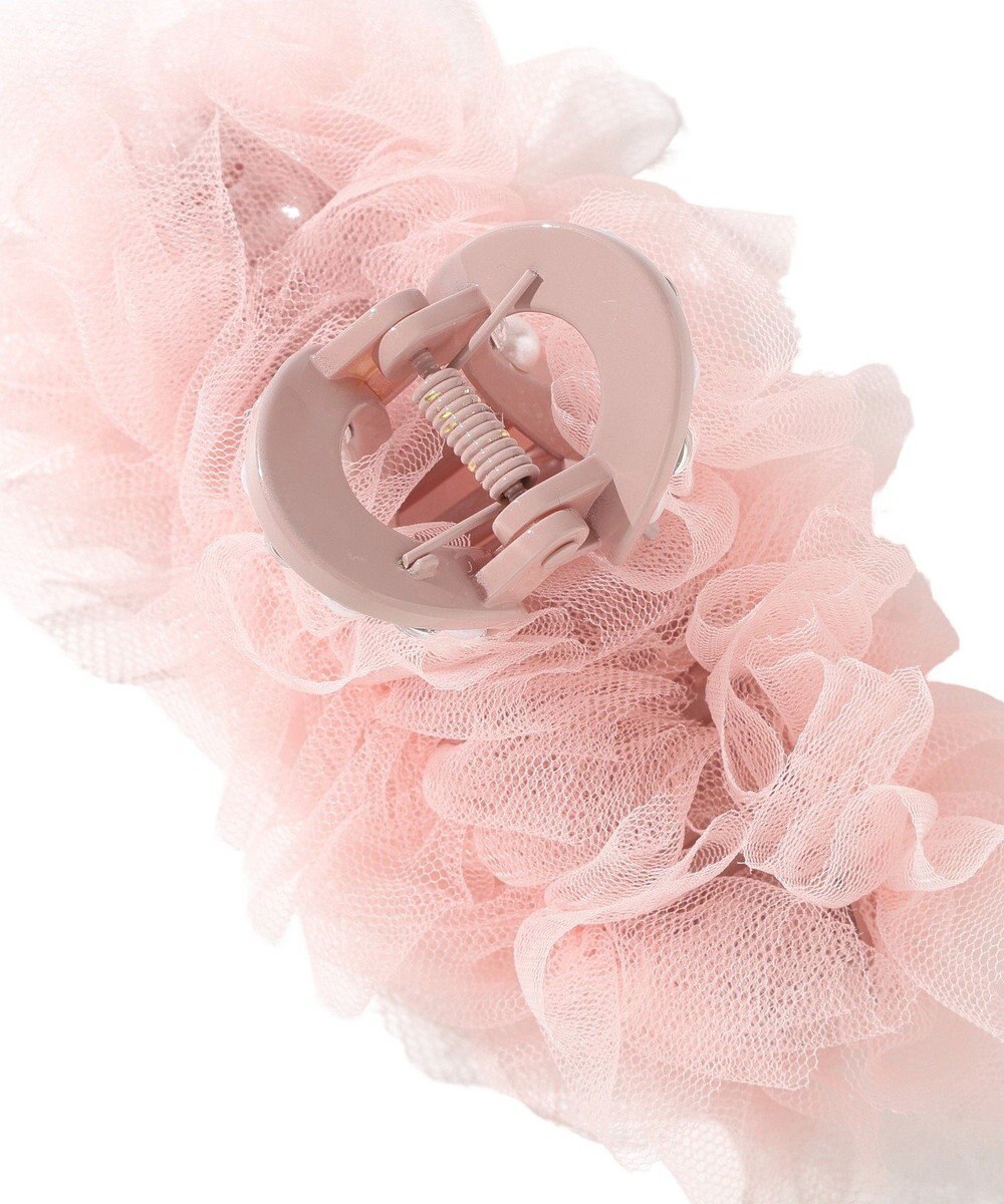 Maison de FLEUR チュールビジューバンスクリップ 
