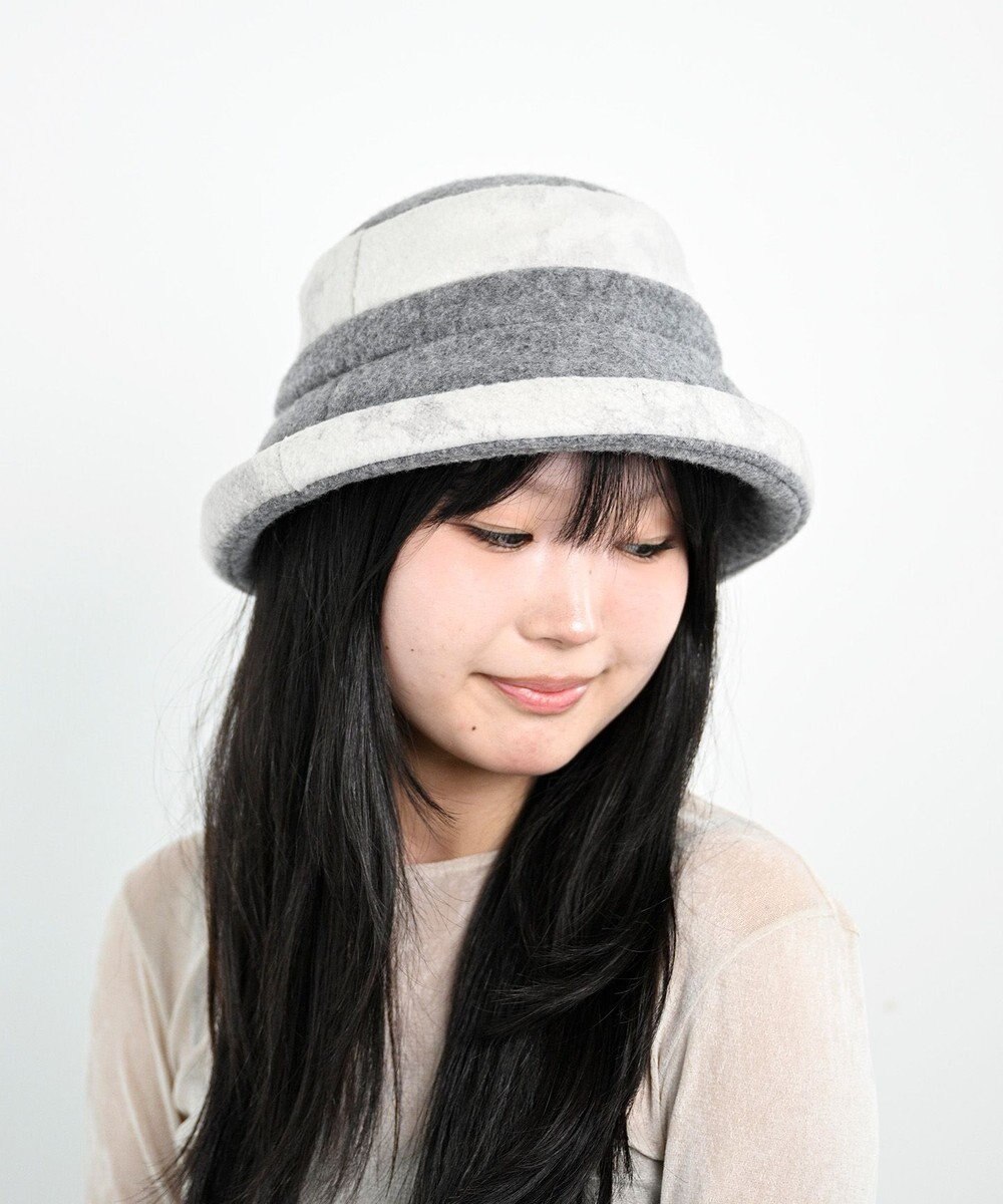 ATRENA 【ふわもこ】エアリーエッジアップ ハット 