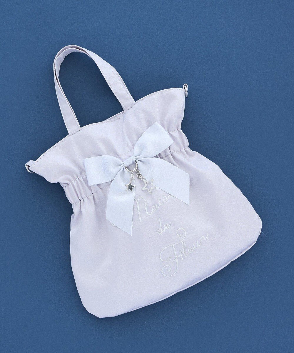 Maison de FLEUR スターリボン２Ｗａｙトートバッグ 