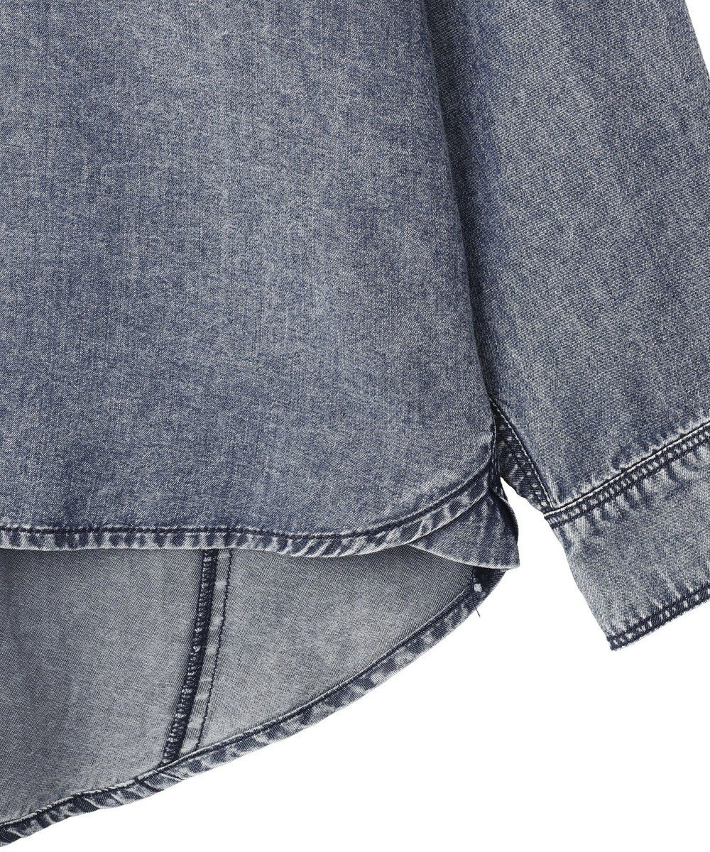 YECCA VECCA 【販売なし】バイオ加工ウ゛ィンテージデニムシャツ 
