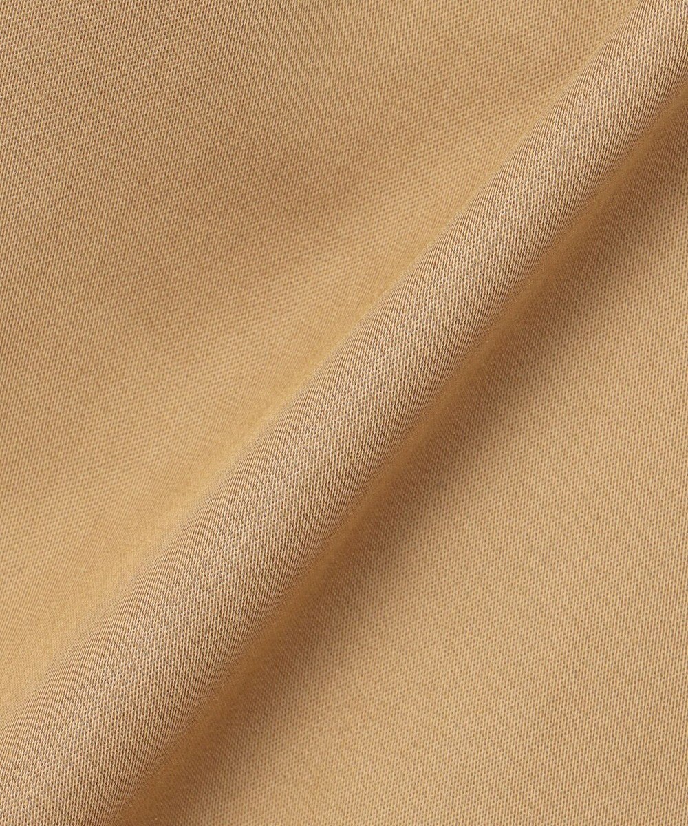 ICB 【洗える】リヨセルサテンストレッチ ワイドストレートパンツ 