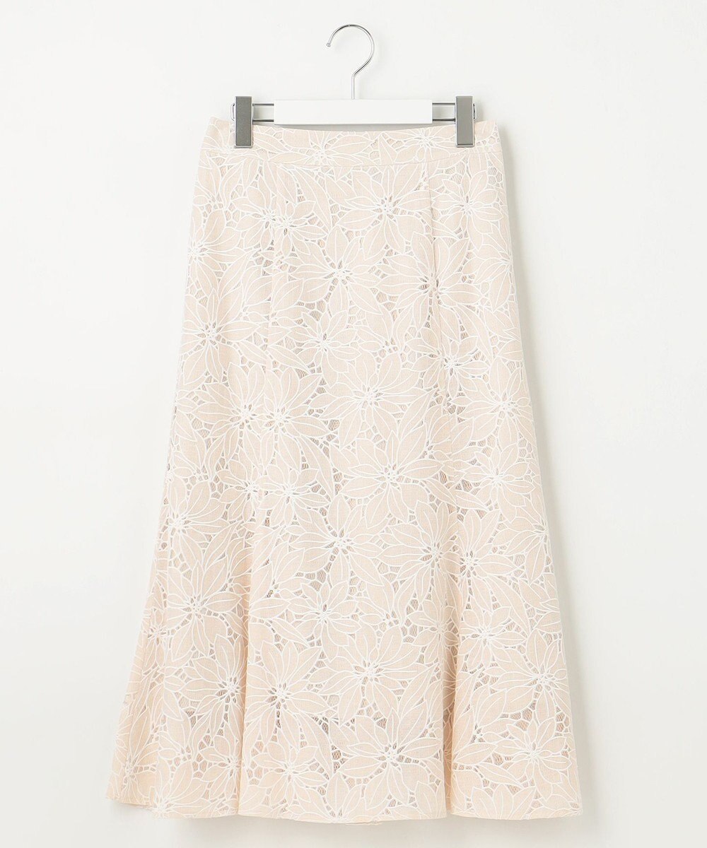 Feroux フラワーオパールレース スカート 