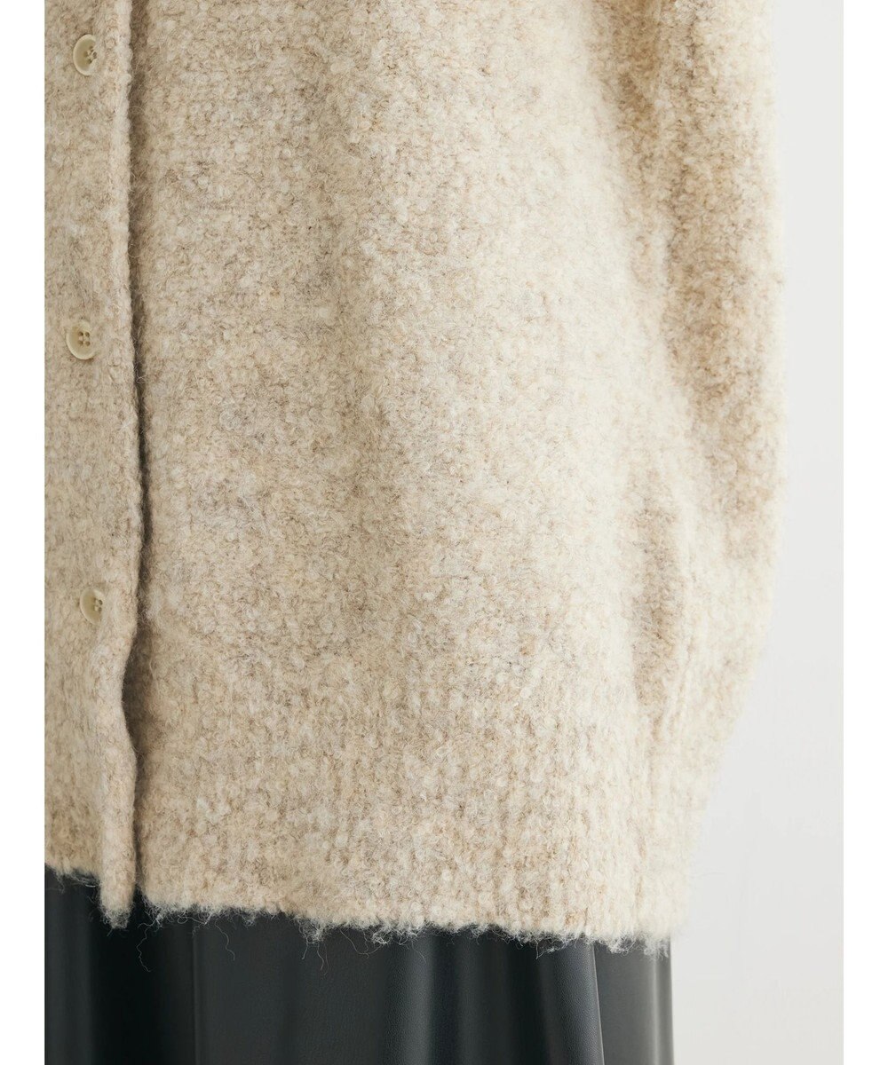 Green Parks ブークレゆるニットカーディガン 