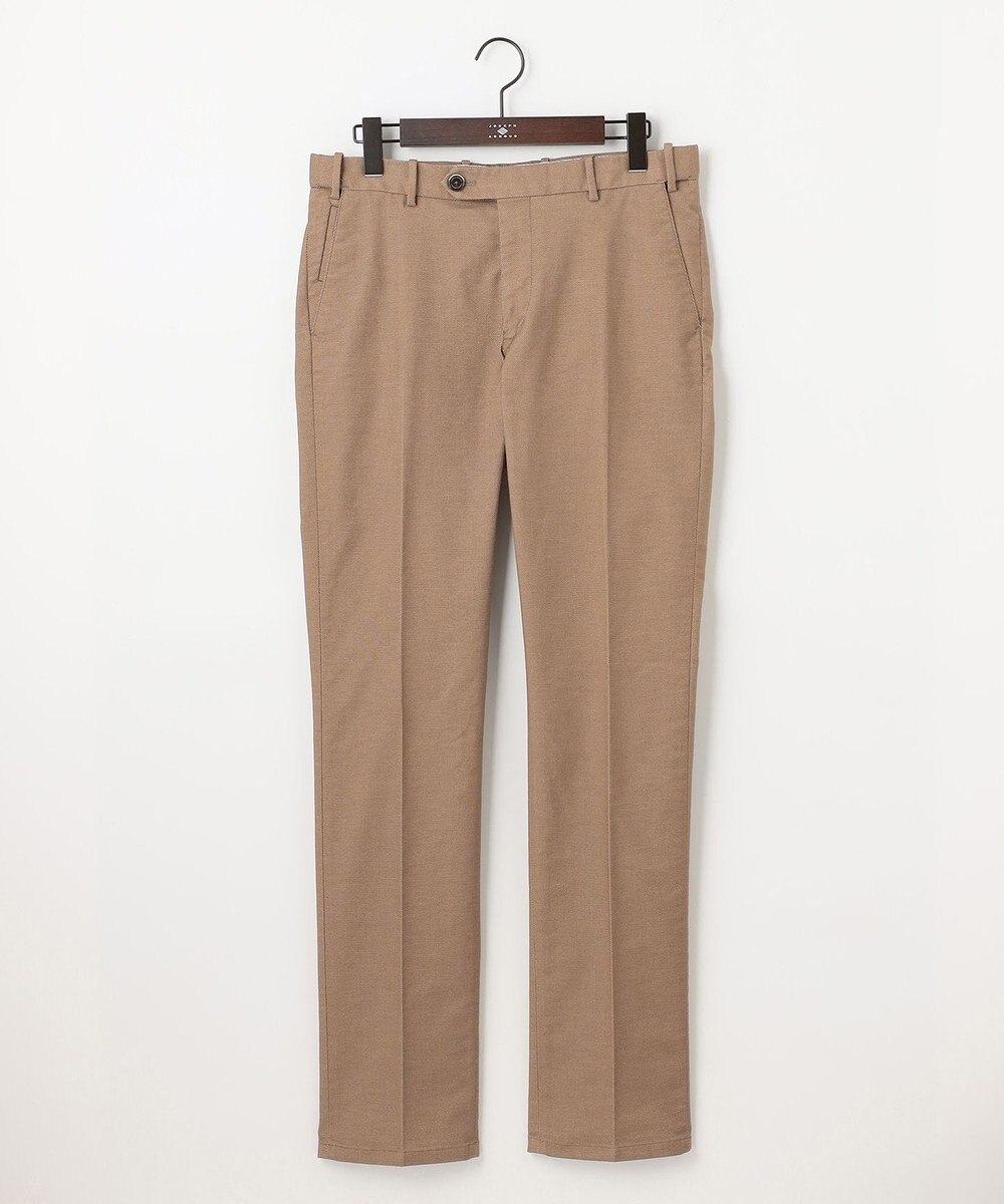 JOSEPH ABBOUD 【ウエストも伸びる!/洗える/速乾/ストレッチ】ハイパワーシャンブレードビー パンツ 