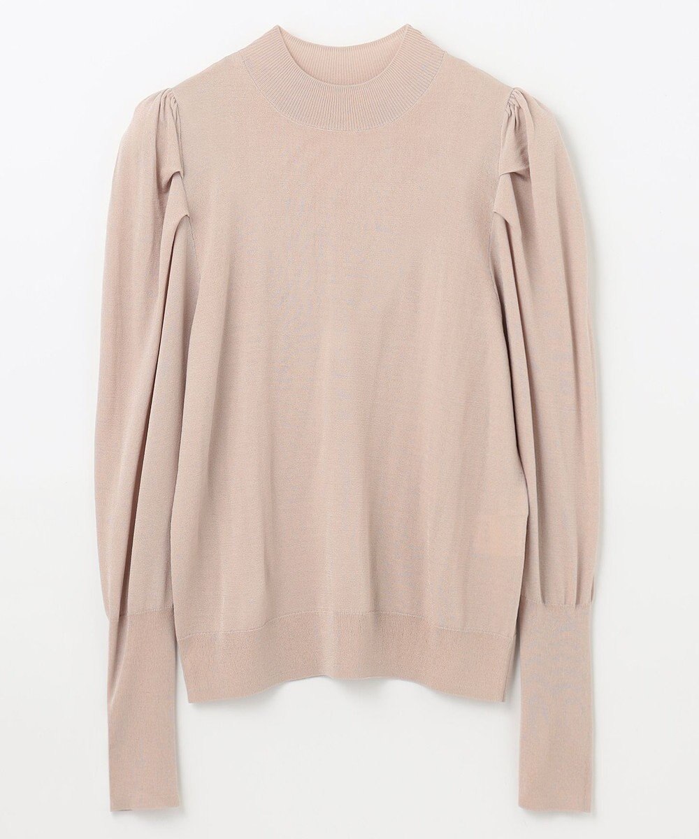 GRACE CONTINENTAL タックスリーブニットトップ 