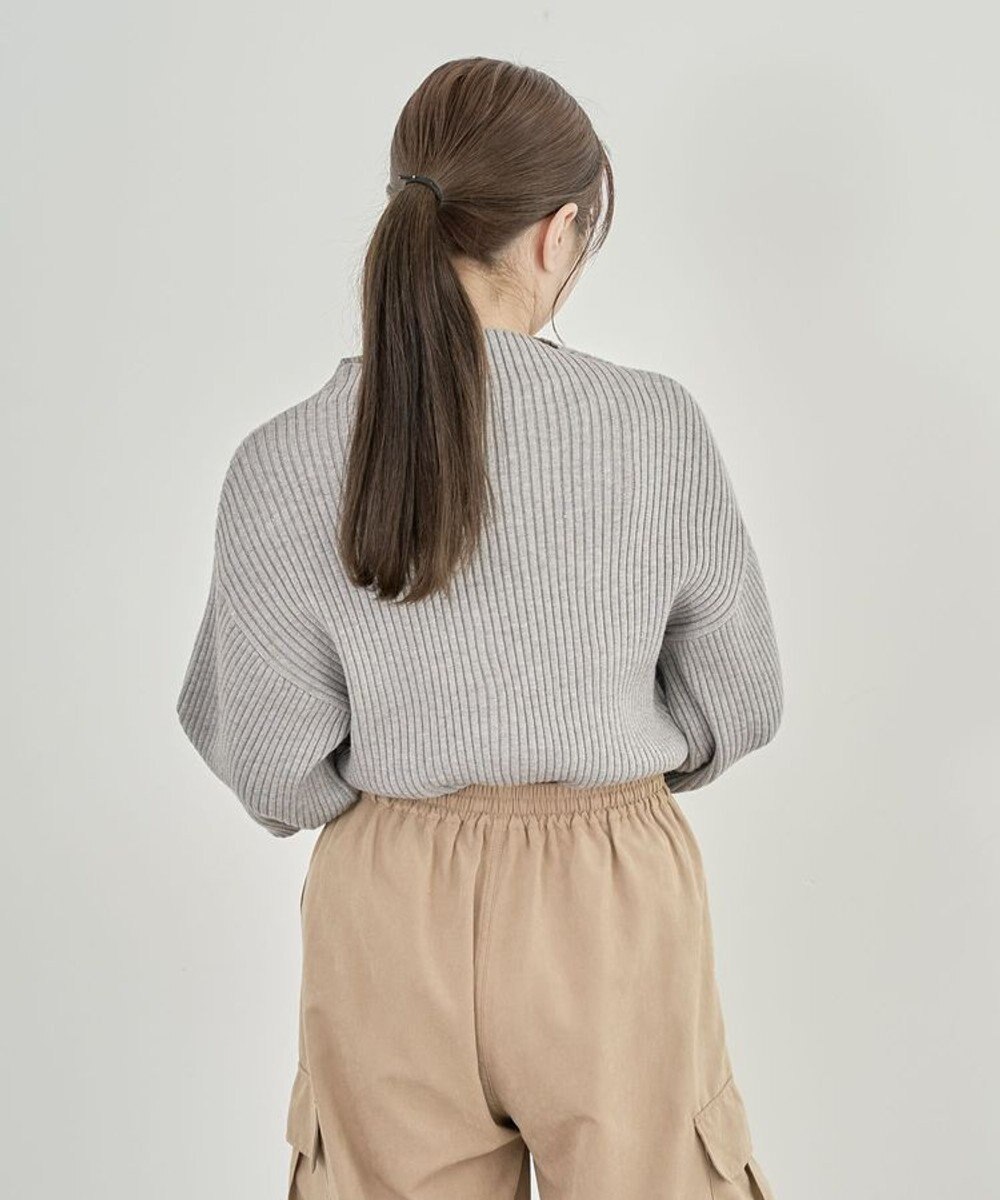 Green Parks ・ｓｗｉｎｇ　ｂｙ　ボトルネックカラーニット 