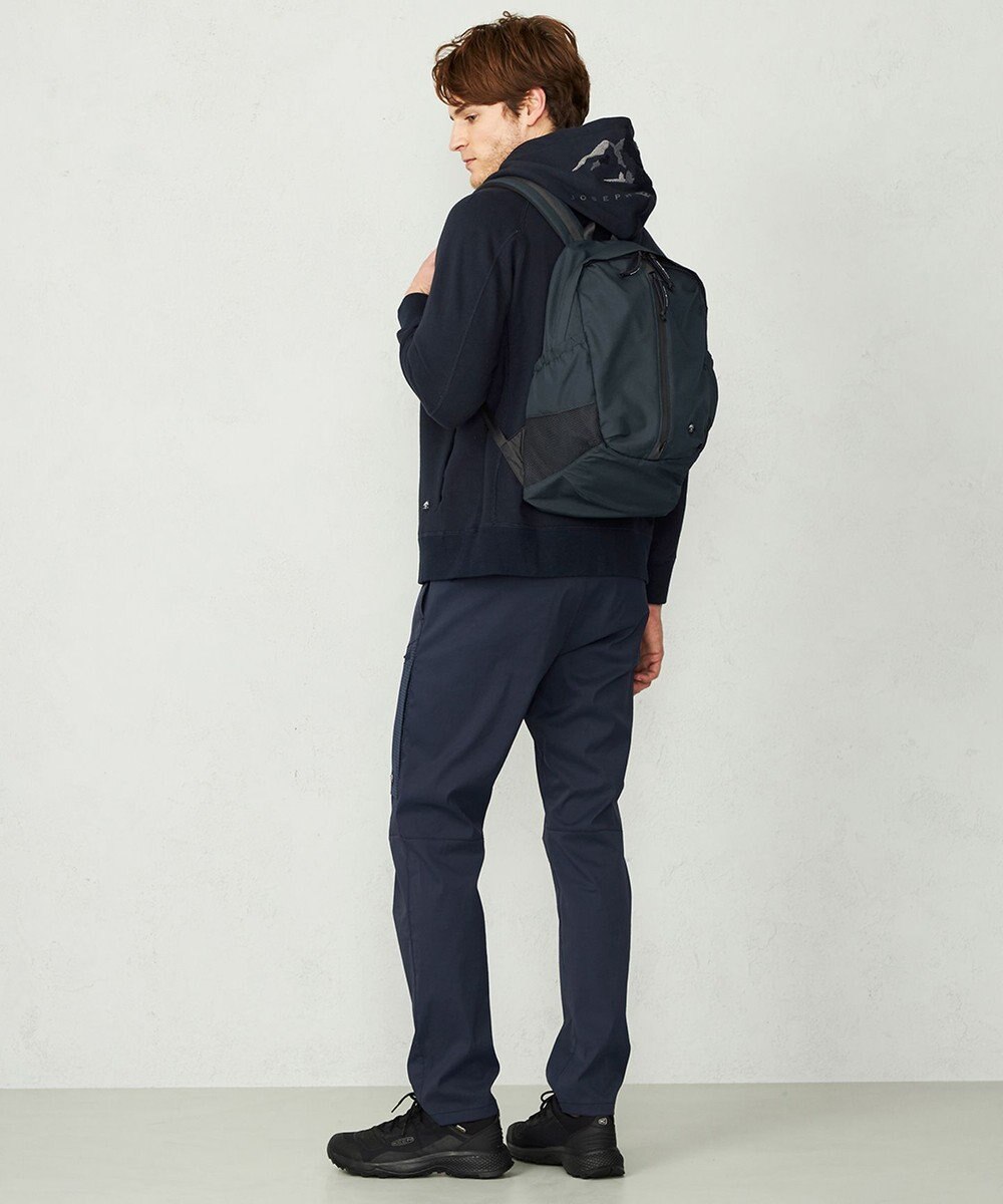 JOSEPH ABBOUD MOUNTAIN 【UNISEX】3Dエンボスリーフ バックパック 