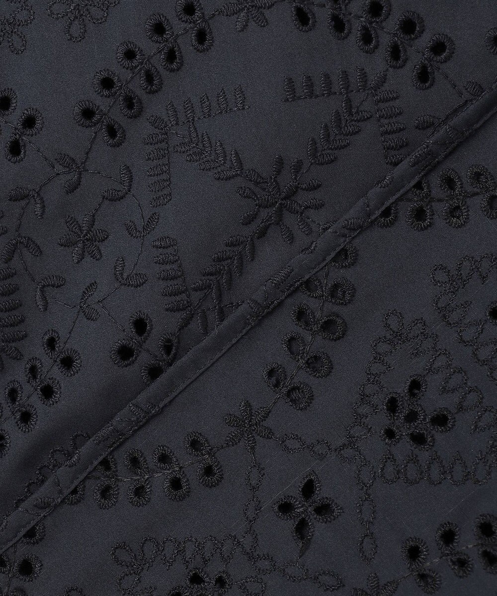 J.PRESS LADIES L 【一枚で着映え】エンブロイダリー ボクシーシャツ 